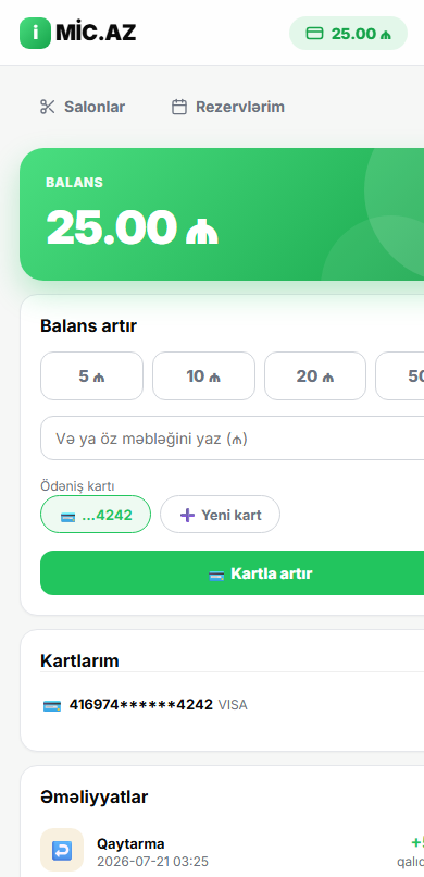 İMİC — cüzdan
